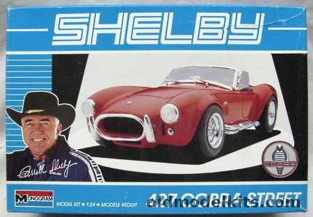 Monogram 1/24 Shelby 427 Cobra Street, 2798 plastic model kit